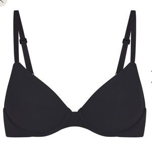 SKIMS FITS EVERYBODY T-SHIRT BRA sz 34DDD onyx